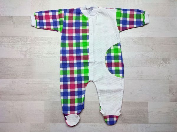 Комбинезон-пижама детский цветной